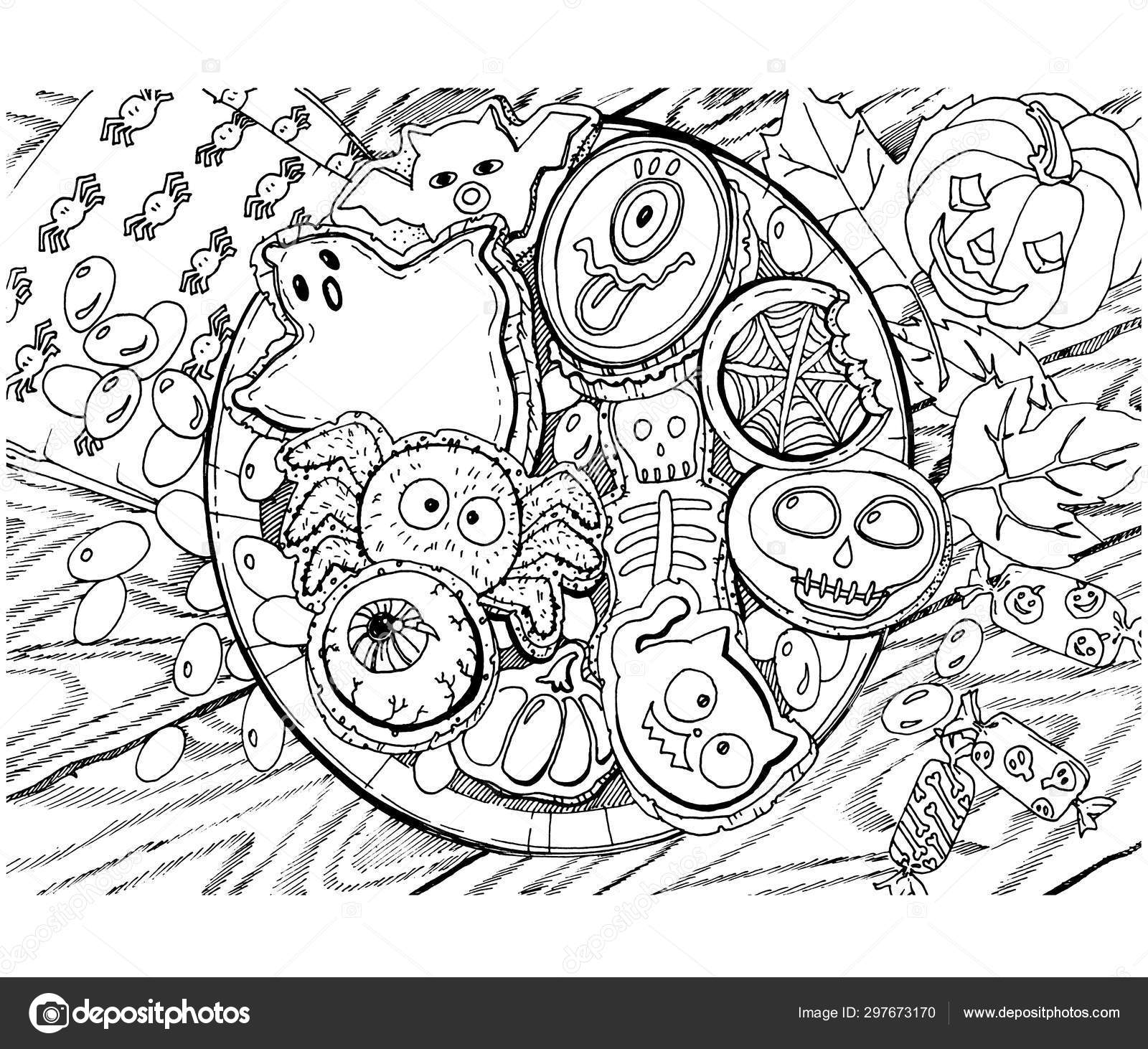 Page De Coloriage De Noël Magique Pour Adulte Illustration Stock