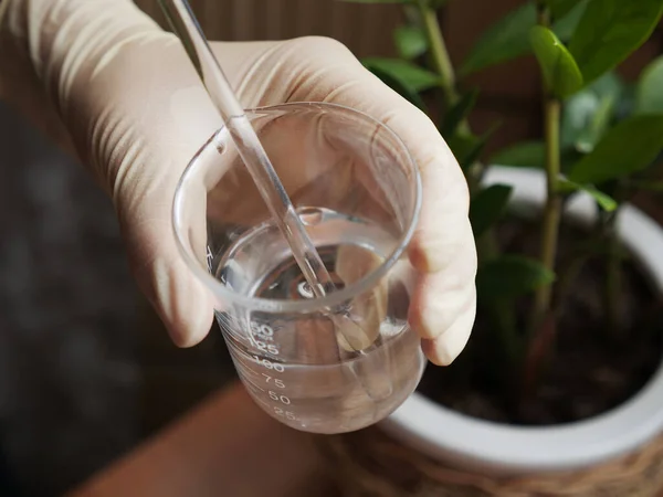 Masada cilt bakımı ürünü üreten kadın dermatolog.