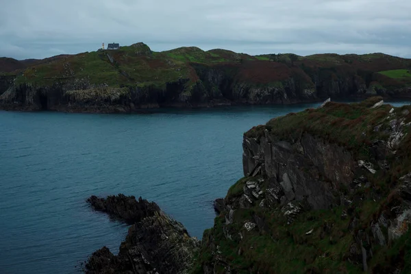 Côte Océan Atlantique Falaises Sur Rivage Irlande Tonique — Photo