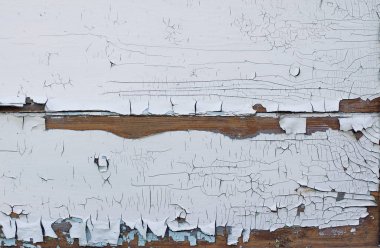 beyaz boya çatlak kaplı eski kurulları dokulu arka plan