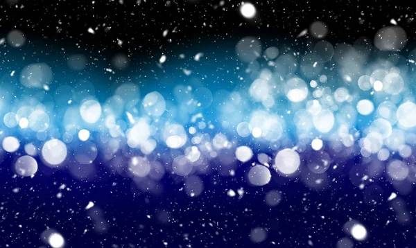 Зимний красивый иллюстрационный шаблон для фона со снегом — стоковое фото