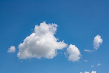 yaz yüksek mavi gökyüzü manzara, arka plan görüntü