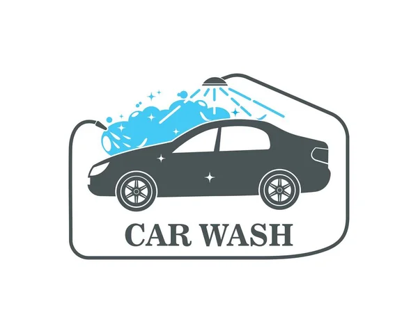 洗車アイコン ロゴ ベクトル イラスト — ストックベクタ