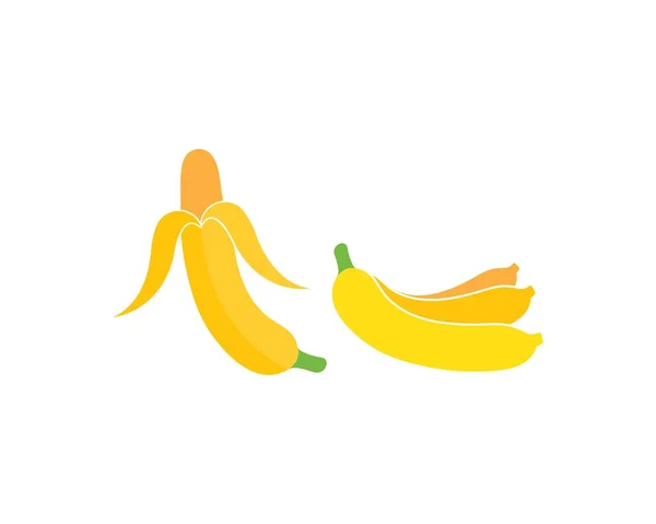 Vetor do logotipo da banana — Vetor de Stock