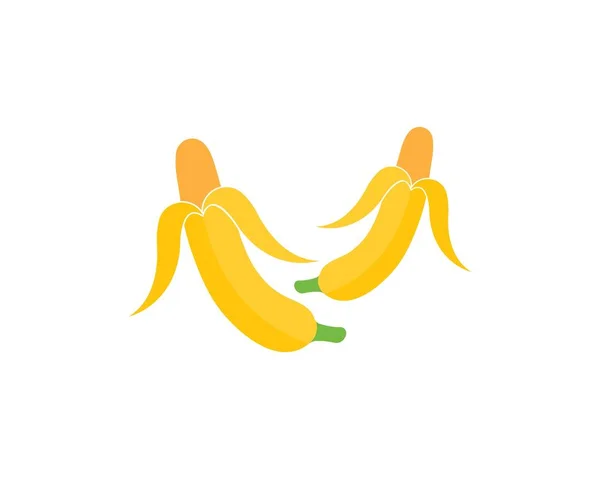 Vetor do logotipo da banana — Vetor de Stock