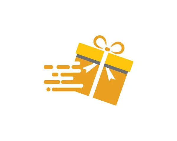 Caja de regalo ilustración diseño — Vector de stock