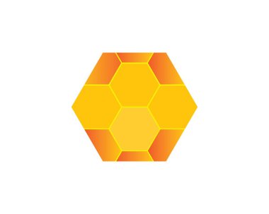 bal Arı Logo Şablon vektör simgesi illüstrasyon