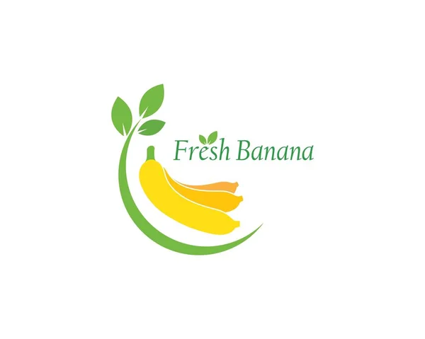 Logotipo de plátano vecto — Archivo Imágenes Vectoriales