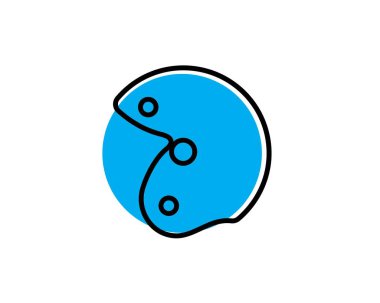 kask vektör simgesi logo illüstrasyon 