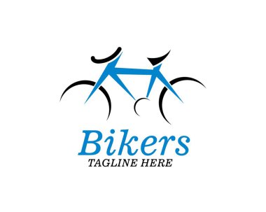 Bisiklet. Bisiklet simgesi vektör illstration