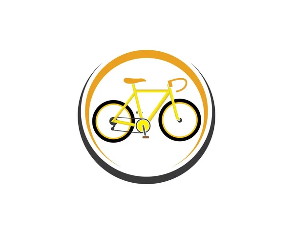 Fiets. Fiets pictogram vector illstration — Stockvector