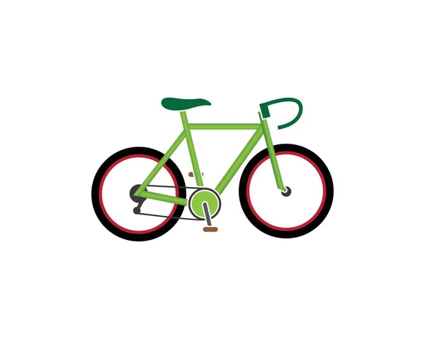 自転車。自転車アイコンベクトルのイルストレーション — ストックベクタ