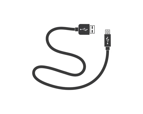 USB ஐகான் திசையன் விளக்கம் — ஸ்டாக் வெக்டார்
