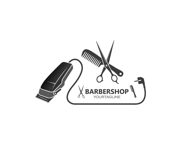 Clippers icin vector  for barber business illustration — Stock Vector