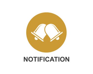 çan bildirim simgesi vektörü