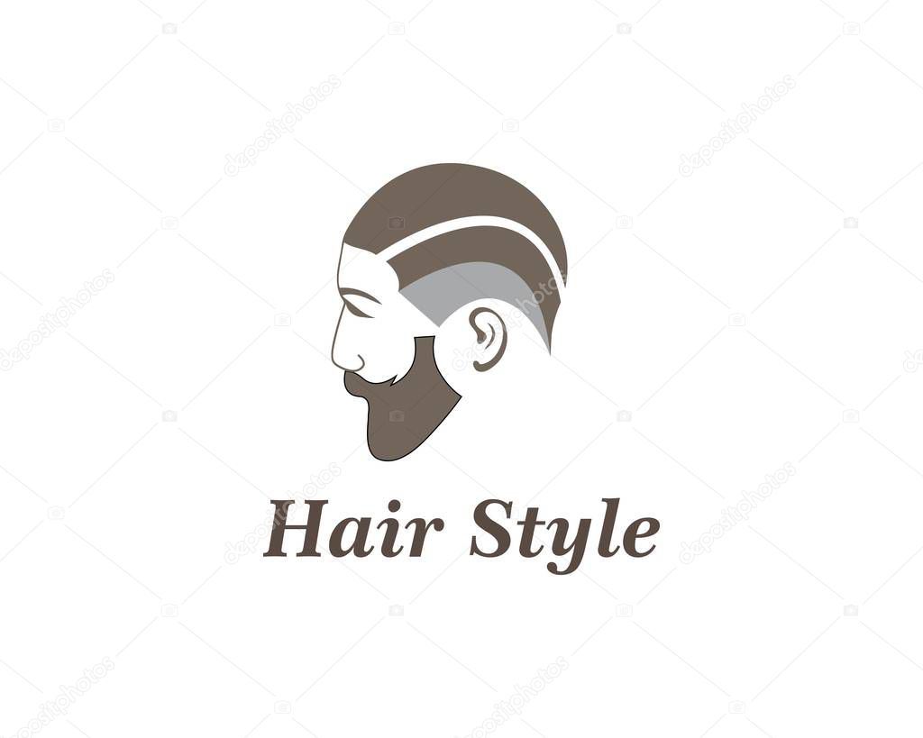 hair style vector illustration design