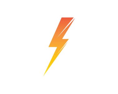 enerji ve elektrik illüstrasyon flaş gücü