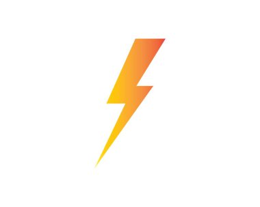 enerji ve elektrik illüstrasyon flaş gücü