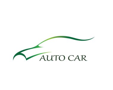 araba illüstrasyon vektör şablonu kavramı