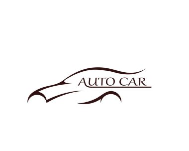 araba illüstrasyon vektör şablonu kavramı