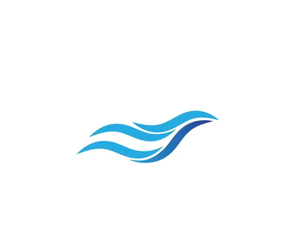 Watergolf symbool en icoon Logo Template — Stockvector