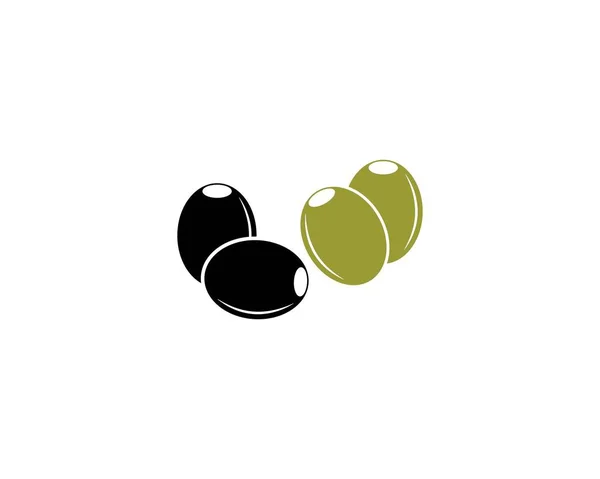 Vorlagenvektor für Olivenöl-Logo — Stockvektor