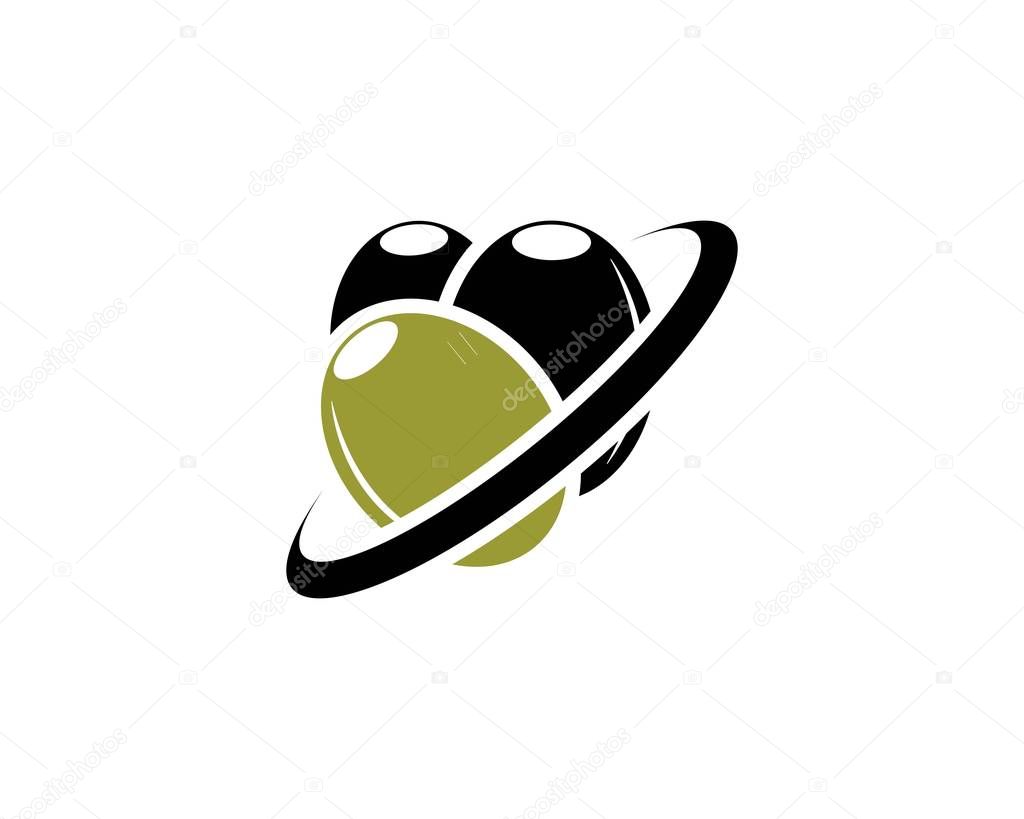 Olive logo template vector design