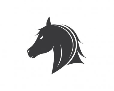 At Logo Şablonu Vektör illüstrasyonu 