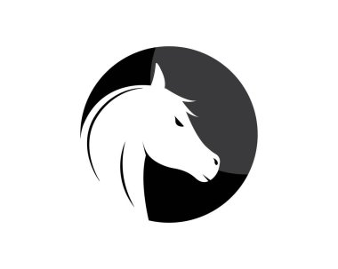At Logo Şablonu Vektör illüstrasyonu 