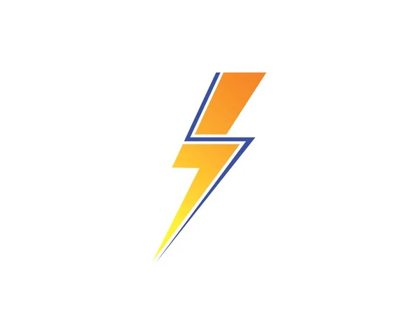 stock vector flash power thunder illustration vector