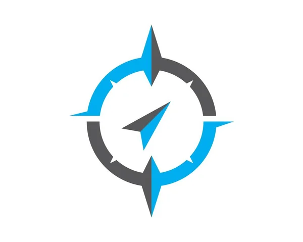 Ikona Kompas logo szablon wektor — Wektor stockowy