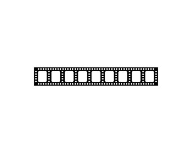  film festivali Şablon vektör illüstrasyon 