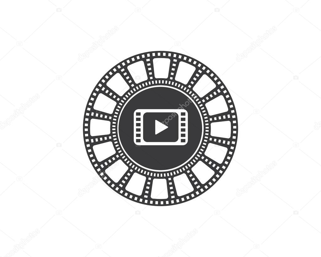 Film festival Template vector illustration design
