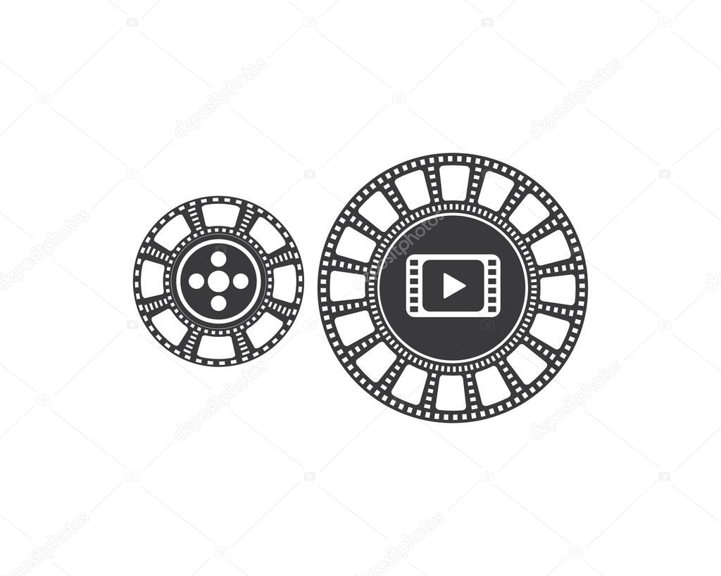 Film festival Template vector illustration design