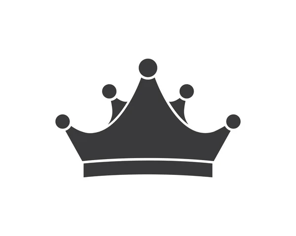 Crown logo pictogram vector illustratie — Stockvector