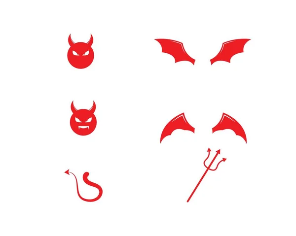 Diablo logo vector — Archivo Imágenes Vectoriales