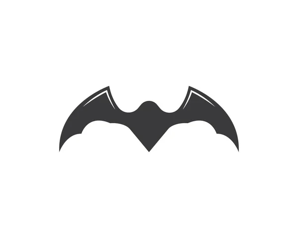 Logotipo do ícone do vetor ilustração morcego —  Vetores de Stock