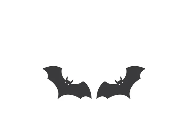 Bat ilustration vector pictogram logo — Stockvector