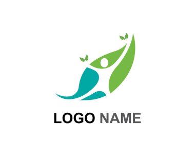 Sağlıklı Yaşam, tıbbi Logo şablon vektörü