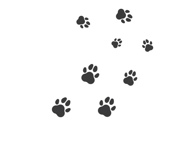 Pfote Logo-Symbol von Haustier-Vektor — Stockvektor