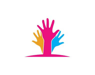 El Bakımı Logo Şablonu vektör simgesi 