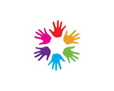 El Bakımı Logo Şablonu vektör simgesi 