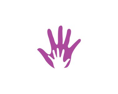 El Bakımı Logo Şablonu vektör simgesi 