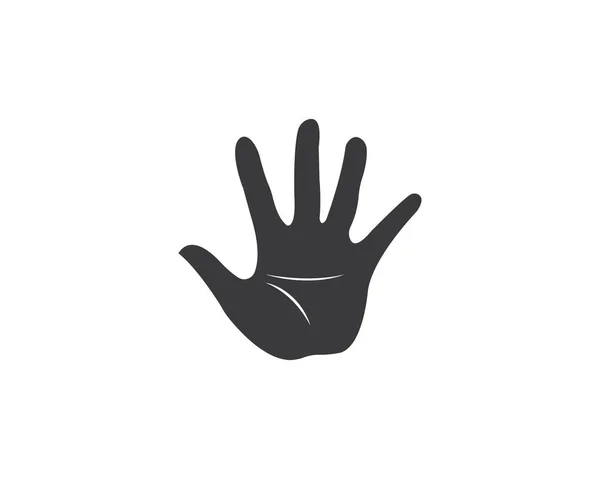 Значок векторного логотипа Hand Care — стоковый вектор