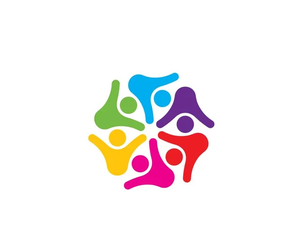 Evlat Edinme ve Toplum Bakımı Logo şablonu vektörü — Stok Vektör