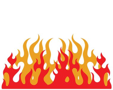 Yangın alev Logo şablonu vektör simge petrol, gaz ve enerji logo 