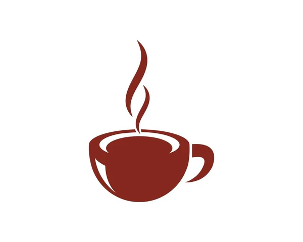 Kaffeetasse Logo Template Vektorsymbol — Stockvektor