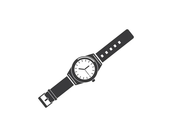 Design de modelo de vetor ícone relógio de pulso —  Vetores de Stock