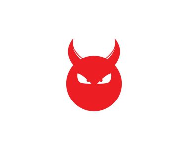 Şeytan logo vektör