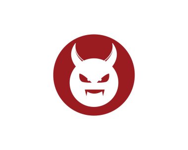 Şeytan logo vektör